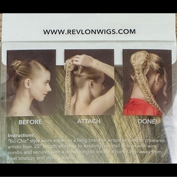 Revlon: Ready to Wear Hair- frosted Fishtail braid - Picture 4 of 5